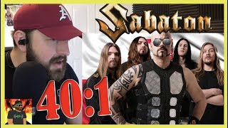 Overwhelmed  Sabaton  401 live at Woodstock Festival 2012  REACTION [upl. by Ellingston99]