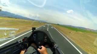 Glider Take Off and Landing at Nephi [upl. by Nazario406]