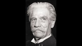 Dr Albert Schweitzer 18751965 Theologian Organist Physician Humanitarian [upl. by Lenahc137]