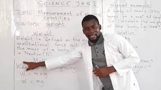 JHS 1 INTEGRATED SCIENCE LESSONS WEEK 1 [upl. by Richers]