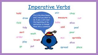 Imperative Verbs Year 3 [upl. by Dekeles116]