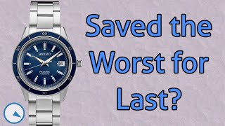 Possibly my most critical review   Sorry Seiko [upl. by Laval]