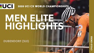 Men Elite Highlights  2020 UCI Cyclocross World Championships [upl. by Sesilu532]