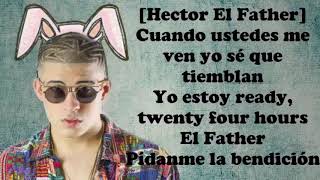 Bad Bunny El Conejo Malo  Tu No Metes Cabra Letra [upl. by Eremaj591]