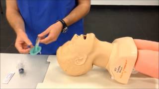 Laryngeal Mask Airway Insertion [upl. by Schrick]