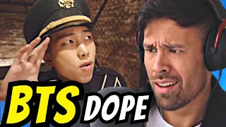 Anthony Ray Reacts to BTS DOPE For The FIRST Time [upl. by Assirek939]