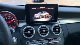 Mercedes Benz C Class Infotainment System Review [upl. by Dlorej334]