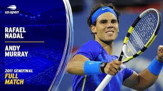 Rafael Nadal vs Andy Murray Full Match  2011 US Open Semifinal [upl. by Ahsai]