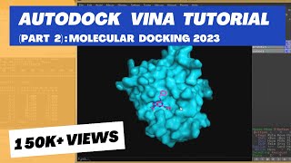 Molecular Docking Tutorial AUTODOCK VINA  PART 2  Beginners to Advanced [upl. by Whetstone]