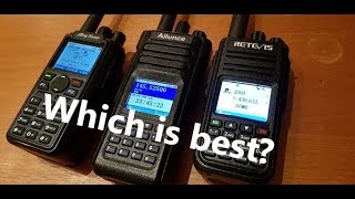 💥 Anytone 868 vs Ailunce HD1 vs Retevis RT3S [upl. by Andree]