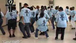 Step  Line Dance  quotCupid Shufflequot [upl. by Nnalyrehc]