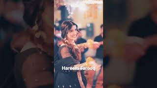 Hareem Farooq Dance performance 🥰 [upl. by Akihsat447]