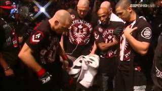 Georges quotRushquot StPierre UFC 154 Walkout [upl. by Rice]