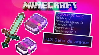 📖🔥GUÍA DE ENCANTAMIENTOS PARA LA ESPADALOS MEJORES MINECRAFT [upl. by Trahurn]