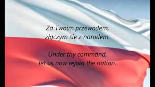 Polish National Anthem  quotJeszcze Polska Nie Zginęłaquot PLEN [upl. by Aylmer]