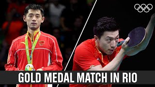 Ma Long 🇨🇳wins table tennis gold in Rio [upl. by Htedirem]