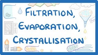 GCSE Chemistry  Filtration Evaporation amp Crystallisation 6 [upl. by Ivar]