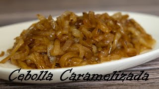 Como hacer Cebolla Caramelizada sin azúcar ✅ [upl. by Rasure]