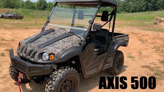 Axis 500 UTV 4X4 From Lowes [upl. by Aivyls26]