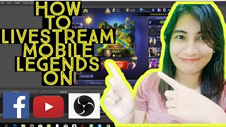 EASY TUTORIAL ON HOW TO LIVESTREAM MOBILE LEGENDS ON FB AND YOUTUBE with FACECAM [upl. by Anett566]