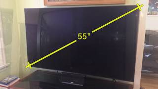 How to Measure Your TVs Screen Size [upl. by Sokram]