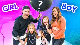 THE OFFICIAL JOHNSON FAM GENDER REVEAL 💖💙 [upl. by Frissell]