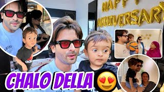 Della With Ruhaan  What A Day ❤️ Proof ke saath 😜😂 Shoaib Ibrahim  vlog [upl. by Neilla]