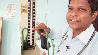 How To Measure BP using Sphygmomanometer Hindi [upl. by Liahkim]