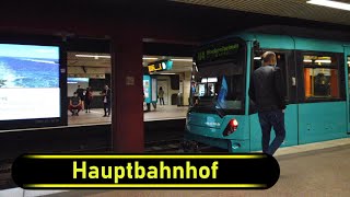 UBahn Station Hauptbahnhof  Frankfurt am Main 🇩🇪  Walkthrough 🚶 [upl. by Westbrook]