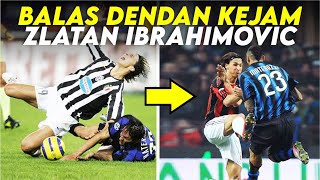 Ketika Ibrahimovic Balas Dendam Kepada Materazzi [upl. by Sammie862]