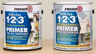 About Zinsser Bulls Eye 123 Gray Primer [upl. by Carline280]