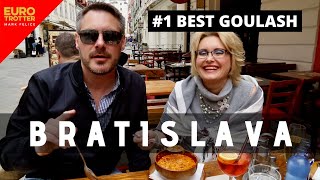 What To Eat In Bratislava Slovakia 1 BEST Goulash [upl. by Cicero]