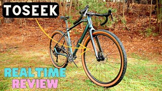 Toseek Carbon Fork real time review [upl. by Yruoc]