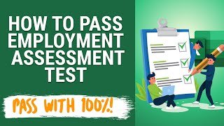 How to Pass Employment Assessment Test IQ and Aptitude Questions amp Answers [upl. by Terbecki]