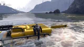 GTA V  Dinghy Submarine amp Scuba Gear Locations [upl. by Tenom]