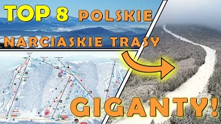 TOP 8 NAJDŁUŻSZE POLSKIE STOKI NARCIARSKIE SKI TRIPS [upl. by Mis562]