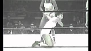 Ramona Isabella amp Ethel Johnson vs Babs Wingo amp Marva Scott 1950s female women wrestling ladies [upl. by Myron298]