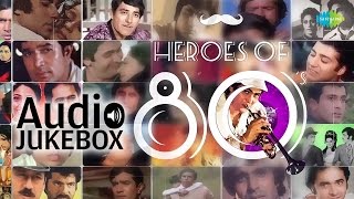 Best of 80s Hindi Songs  Evergreen Hindi Songs Jukebox  Bollywood Heroes Special [upl. by Ekram250]