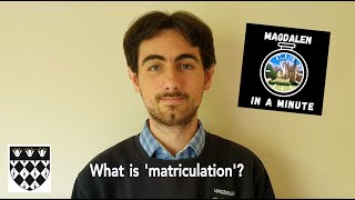 What is Matriculation [upl. by Nowad]