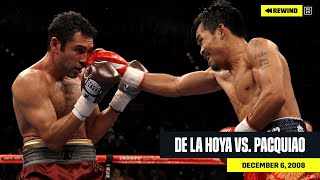 FULL FIGHT  Oscar De La Hoya vs Manny Pacquiao DAZN REWIND [upl. by Rutherford]