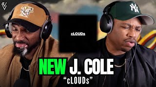 J Cole  cLOUDs  FIRST REACTION [upl. by Gawen]