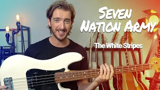 Seven Nation Army  Bass Lessons for Beginners [upl. by Bolling]