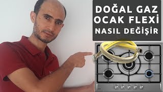 DOĞAL GAZ OCAK FLEXİ NASIL BAĞLANIR [upl. by Grannia]