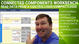 Micro800 Message MSG to Read a Controllogix or Compactlogix [upl. by Ailet]