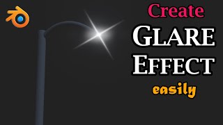 Create A Glare or Glow Effect For Any Light In Blender All Versions  Simple amp Easy Method  Eevee [upl. by Bohon108]