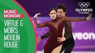 Tessa Virtue and Scott Moirs Moulin Rouge at PyeongChang 2018  Music Mondays [upl. by Conan]