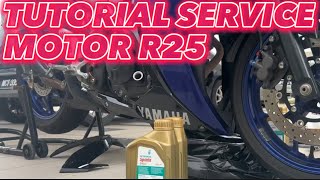 SERVICE MOTOR R25 LIVE VERSION [upl. by Ahouh]