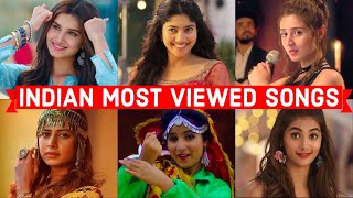 Top 75 Most Viewed Indian Songs on Youtube of All Time  Most Watched Indian Songs [upl. by Sivert]