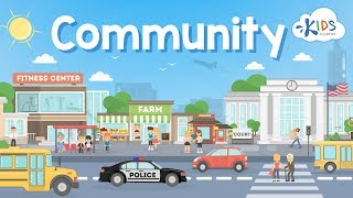 What is a Community  Community for Kindergarten  Social Studies for Kindergarten  Kids Academy [upl. by Ahsael]