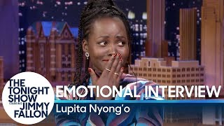 Emotional Interview with Lupita Nyongo [upl. by Anidam]